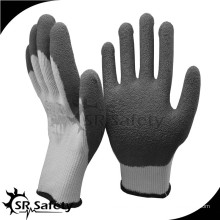 SRSAFETY Guantes de caucho gris de calibre 10 / guantes de seguridad